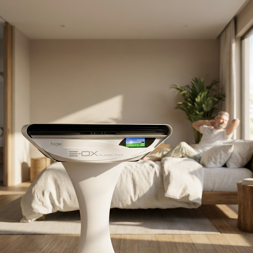 Dispositivo Biow en ambiente doméstico